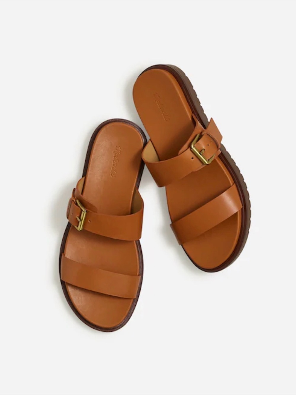 Madewell Dee Double-Strap Slide Sandal
